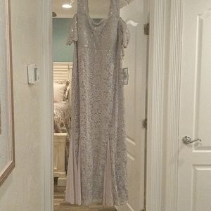 Champagne & Lace Wedding dress